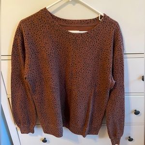 Abercrombie & Fitch Cheetah Sweatshirt